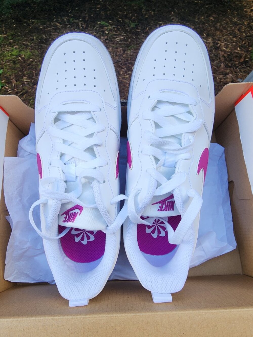*NWB* Nike Court Borough Low Recraft(GS) sz 6.5 Youth, 8 Women's Sneakers - Picture 2 of 15